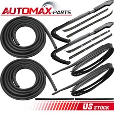 Window Sweep Weatherstrip Seals Kit 1981-85 For Gmc Chevy 1500 Pickup Truck Door Window Sweep Weatherstrip Seals Kit 1981-85 For Gmc Chevy 1500 Pickup Truck Door