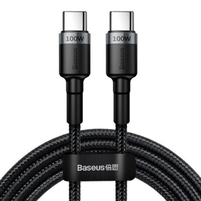 Baseus Schnell Ladekabel USB Typ C auf USB Typ C Kabel Datenkabel 100W 2m