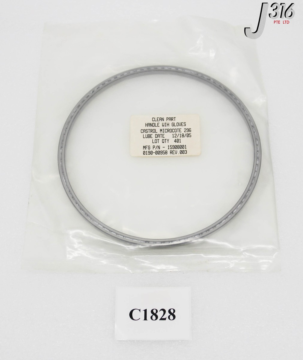 銀製品 C1828 APPLIED MATERIALS BRG,4PT CONT,8.625OD X 8ID X .3125W W/CA