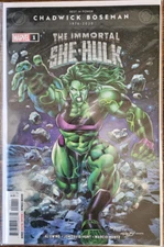 Immortal She-Hulk #1 (Marvel, 2020) INM Boseman tribute