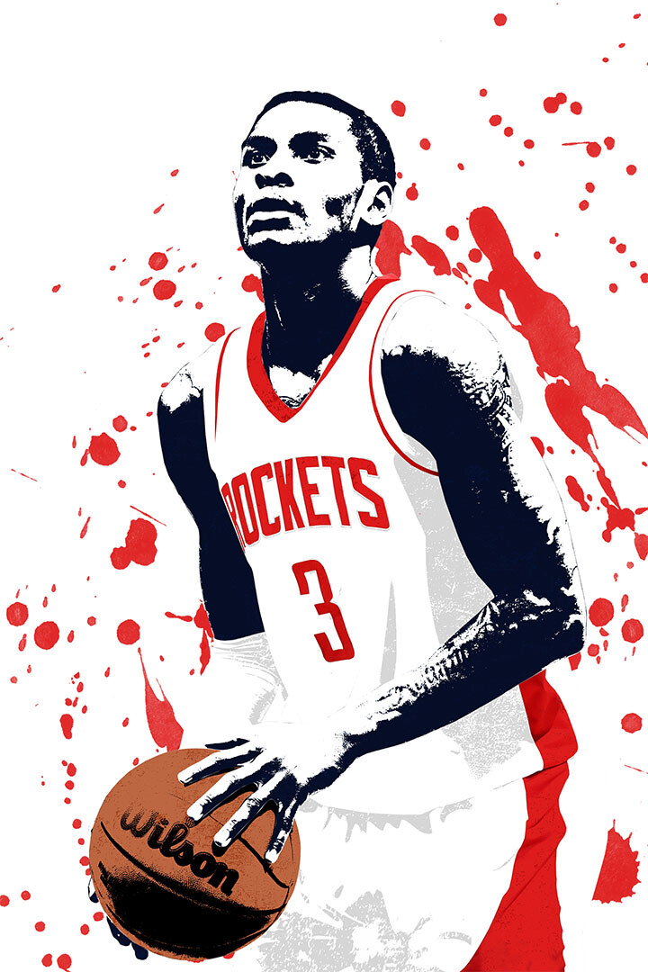Kevin Porter Jr Basketballer Houston Rockets Team Wall Art Home - POSTER 20"x30"
