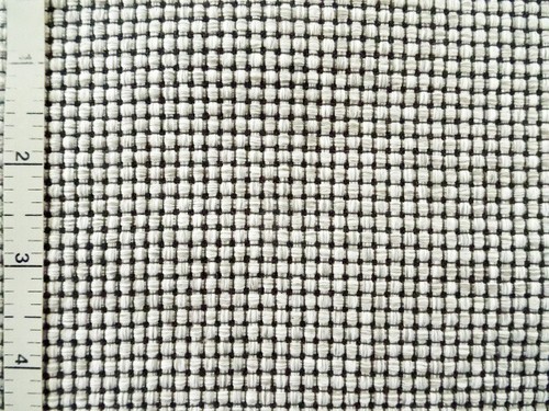 DESIGNER WOVEN GEOMETRIC SQUARES WHITE GRAYS UPHOLSTERY FABRIC $13.99/YD 433FS - Picture 5 of 6