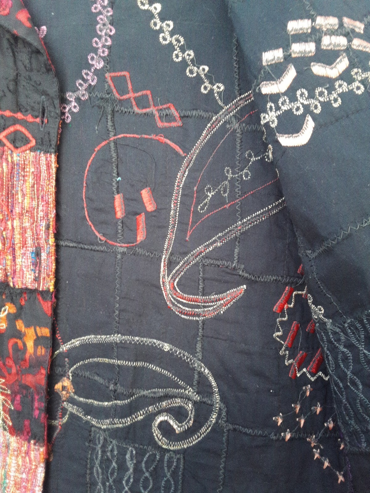 Chicos Design Boho, Tapestry, Patchwork Embroider… - image 7