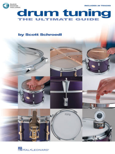 Drum Tuning Ultimative Anleitung Schritt für Schritt Lektionen Hal Leonard Buch Online Audio - Bild 1 von 1