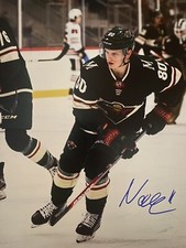 Pavel NOVAK Signed 8x10 Photo! MINNESOTA WILD PROSPECT! CZECHIA! W/COA