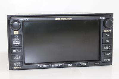TOYOTA カーナビゲーションシステム 86120-20680 05-07 TOYOTA SEQUOIA SIENNA JBL RADIO NAVIGATION RADIO SCREEN