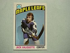 1976/77 O-PEE-CHEE NHL HOCKEY CARD #294 JACK VALIQUETTE ROOKIE EX/NM SHARP!! OPC