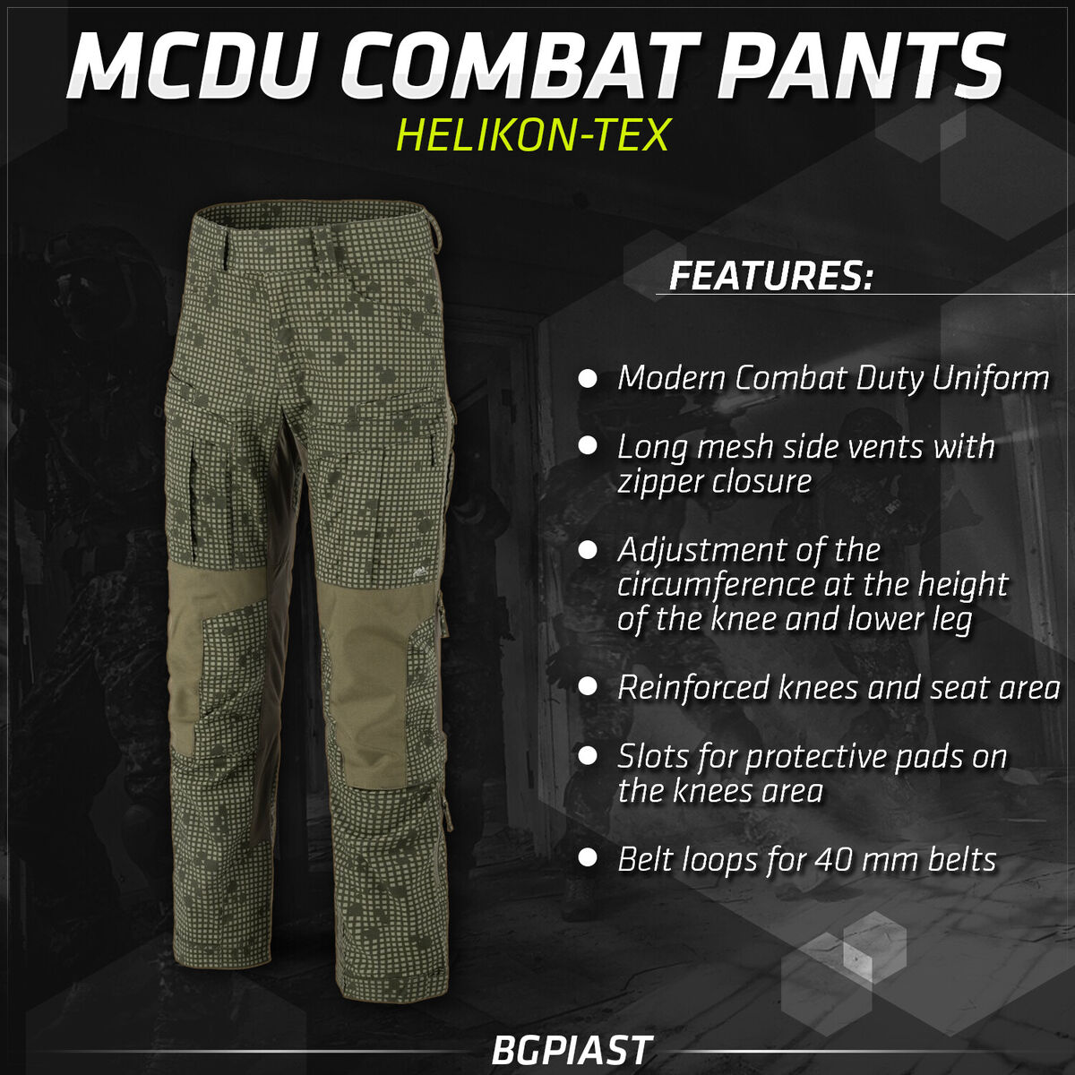 Military Pants Helikon Tex Trousers MCDU Tactical Desert Military Pants Helikon Tex Trousers MCDU Tactical Desert