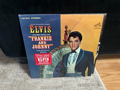 ELVIS Presley Frankie and Johnny vinyl LP OG 1966 RCA w/SHRINK & Hype +INSERT