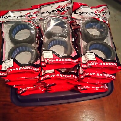 1 Pair Of VP-Pro Impulse M4 (Super Soft ) 1/8 Buggy Tires And Foams