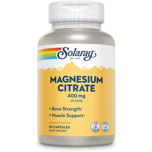 Tabletas De Citrato de Magnesio 400mg 90 Tabletas Suplemento De Magnesium - Picture 7 of 8
