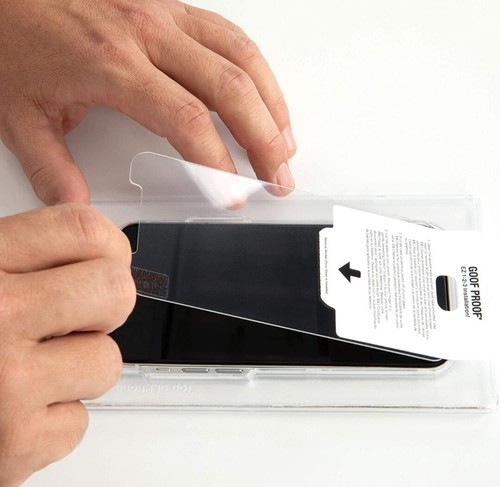 Incipio antimicrobial Glass Screen Protector Compatible with iPhone 12 Pro Max - Picture 4 of 5