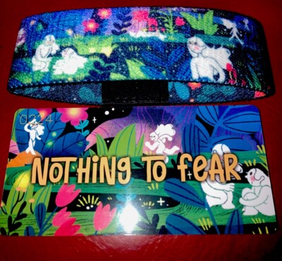 Zox Small Blog Blue Stitch Nothing To Fear Strap Atemberaubendes Künstlerarmband 1/500