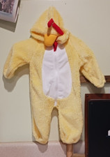 Baby Chick infant costume One piece romper 6-9 mos Easter
