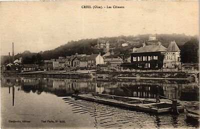 Old postcard Creil - Les Coteaux (423512)