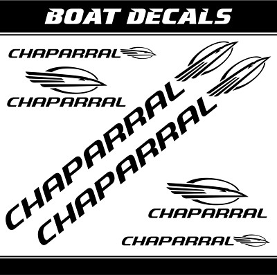 Chaparral Aufkleber Boot boat sticker set Ersatz marine decal vinyl ORACAL