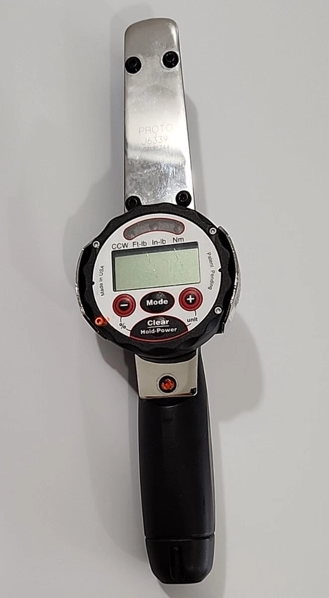 Proto digital torque wrench deals