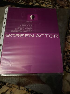  Screen Actors Guild  Magazine   Vol 6 No 5 Sept+Oct 1964