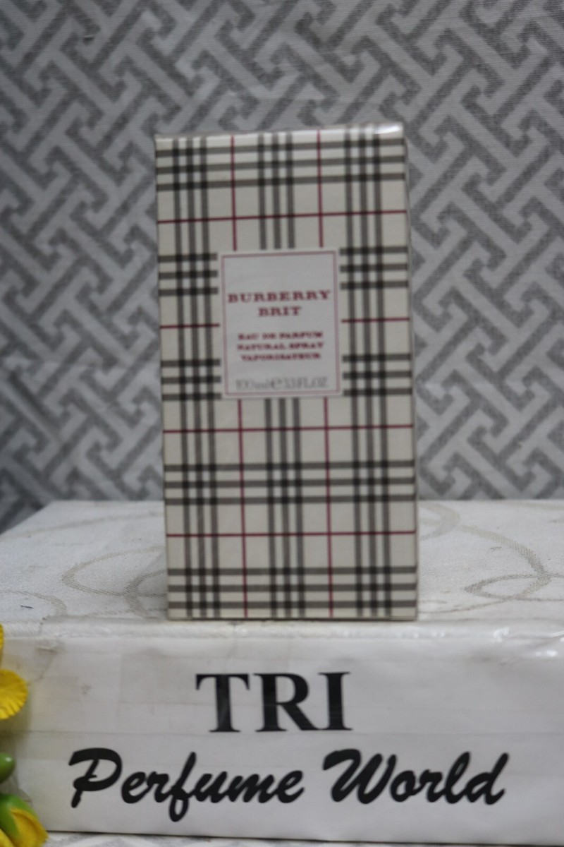 BURBERRY BRIT Eau de Parfum Women Spray 3.3 fl. oz. Sealed Batch code  AE51E253 | eBay