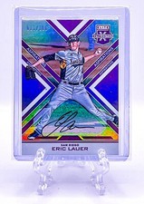 ERIC LAUER 2016 Panini Elite Extra Edition #25 ASPIRATIONS PURPLE AUTO /100