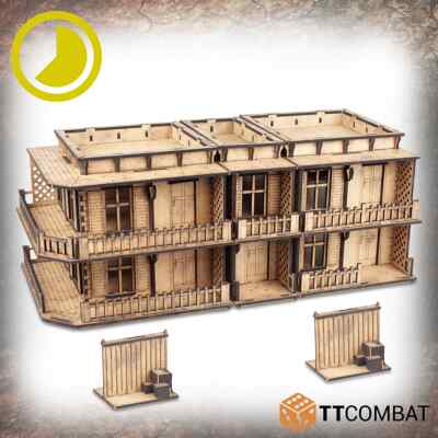WWS113 TTCombat - Wild West - Bourbon Avenue - (Tabletop Terrain, Gelände)