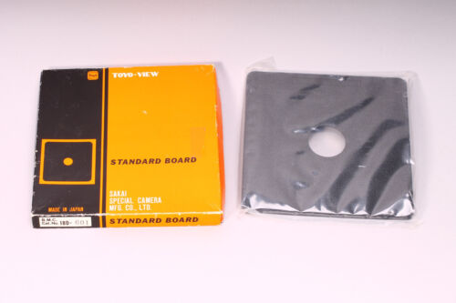 NEW IN THE BOX TOYO 180-601 LENS BOARD COPAL NO. 0 FOR 4X5 TOYO, OMEGA, 45D, 45G - Picture 1 of 2