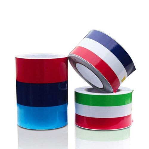 New Italian French Flag Three-color Stripe Bumper Sticker Car Decoration Tape 2M - Foto 2 di 8