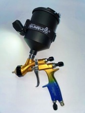 Lvlp-mp Atom X88 Bluemoon Gravity Spray Gun 1.3 1.4 Tip Combo Solvent Use Lvlp-mp Atom X88 Bluemoon Gravity Spray Gun 1.3 1.4 Tip Combo Solvent Use
