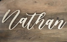 Personalized Custom Name / Word / Logo Wooden Signs