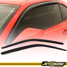 Fits 08-23 Dodge Challenger Acrylic Window Visors Rain Sun Guard 2Pc Set