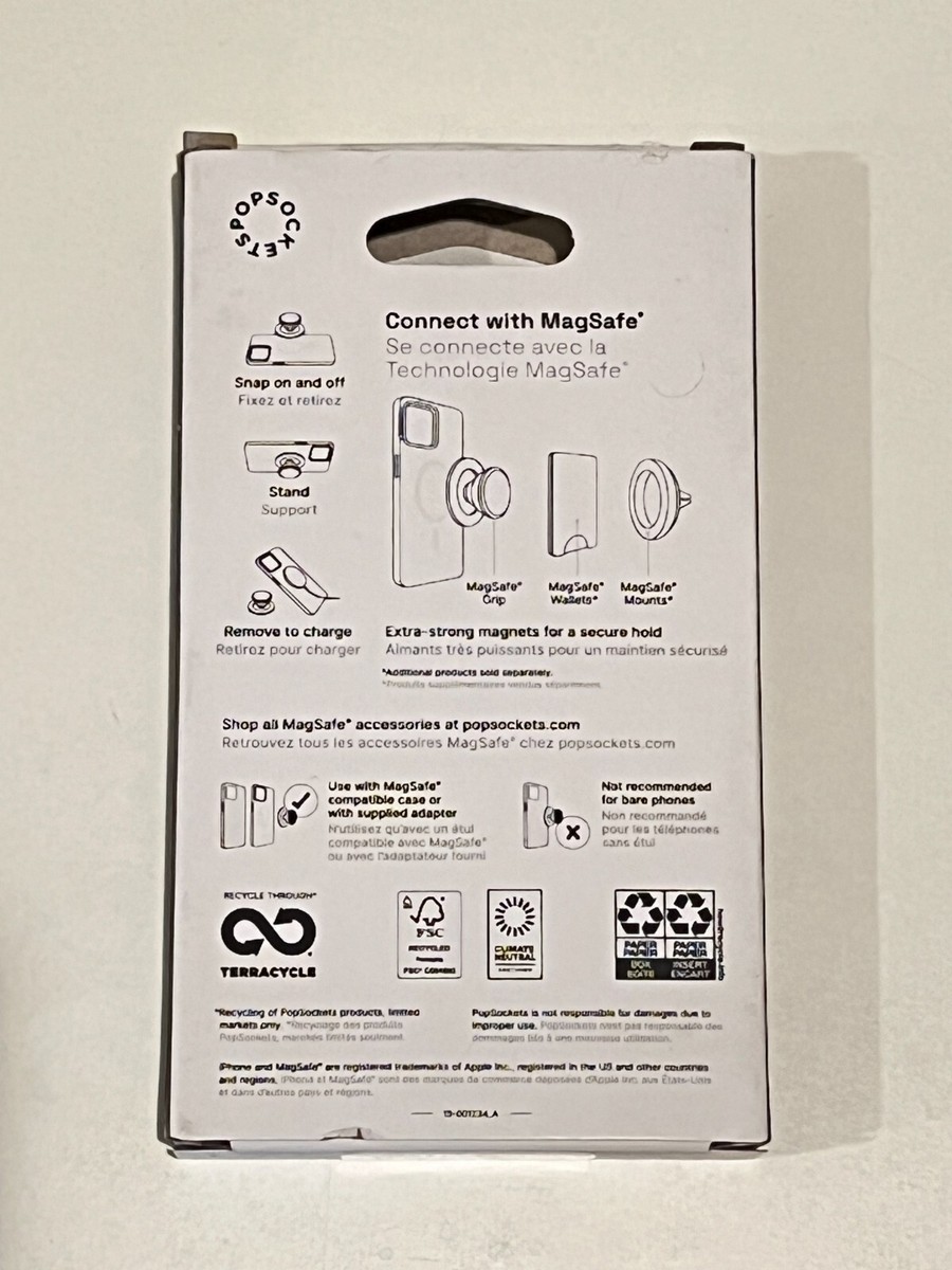 PopSockets Magnetic MagSafe Phone Grip Stand for iPhone