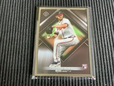 2021 BOWMAN TRANSCENDENT #22 IAN ANDERSON *FRAMED ROOKIE #28/50*  BRAVES