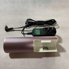 SONY RDP-NWT19 Light Pink Portable Dock Speaker AC Adapter For Walkman WN-Port