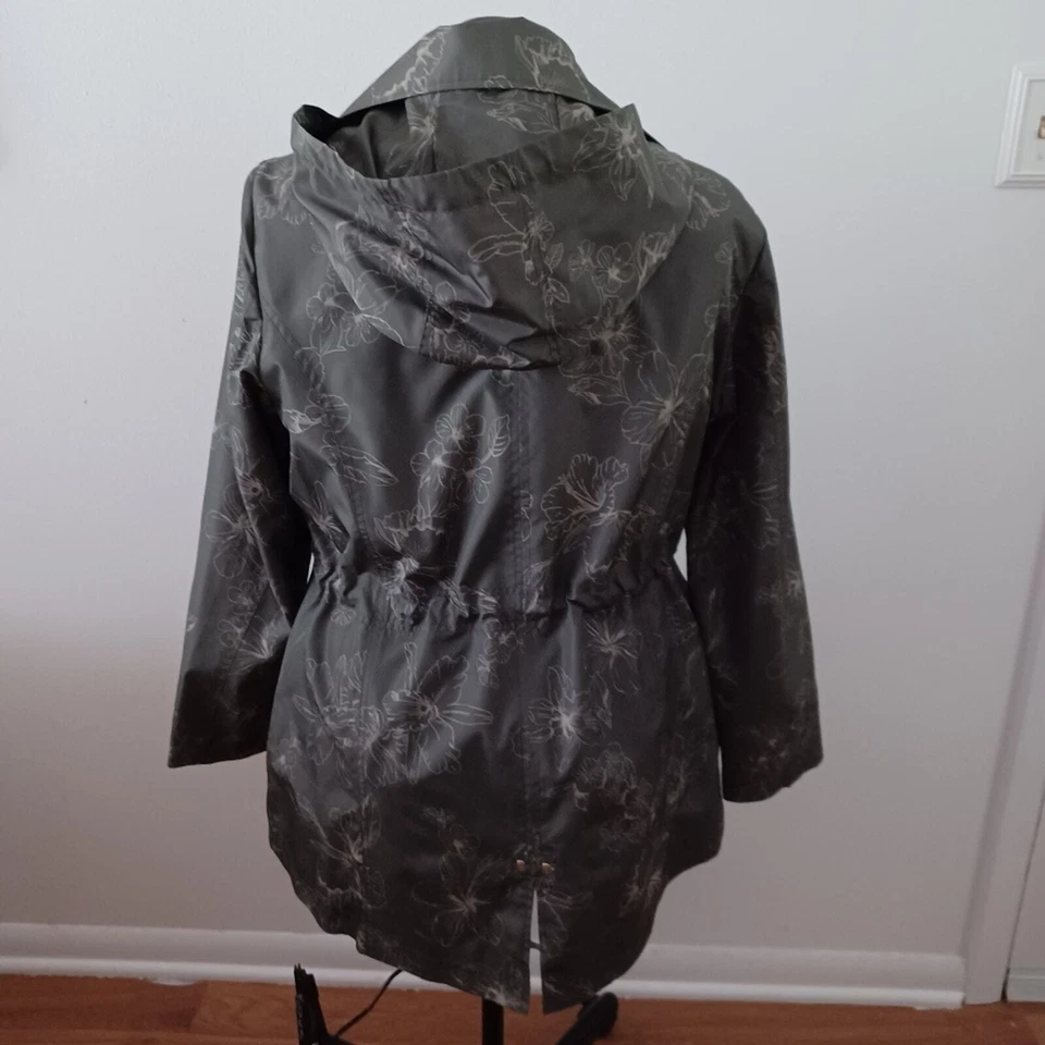 NUEVO CON ETIQUETAS Chaqueta Breckenridge Fall verde oliva resistente al agua y al viento Foto 3 de 4