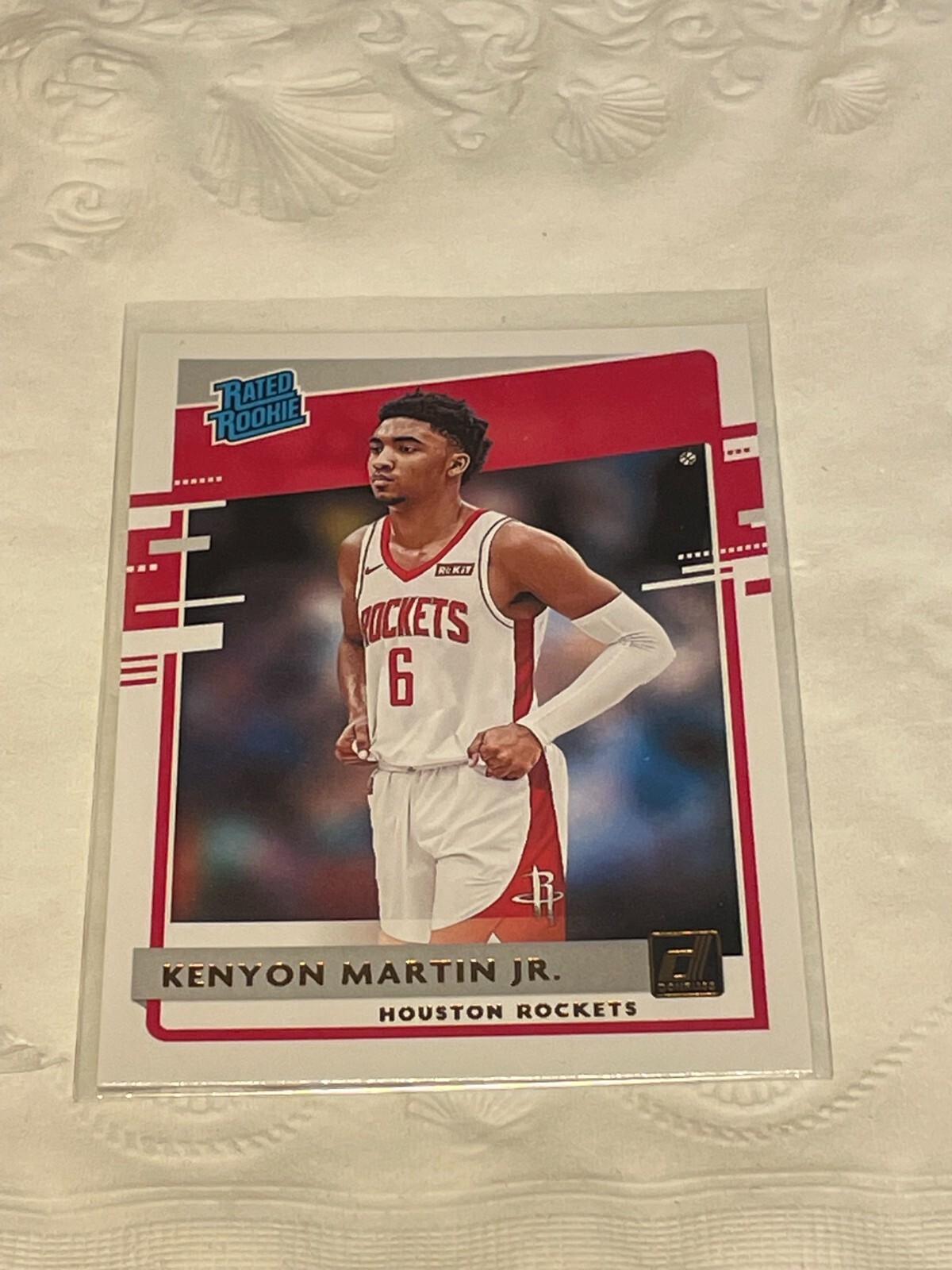 2020-21 Donruss Basketball Rated Rookie Card #224 Kenyon Martin Jr. RC Rockets