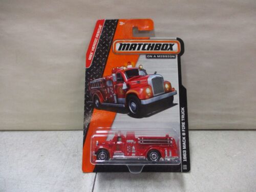 Matchbox 1963 Mack B Fire Truck C