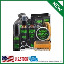 The Beard Club Advanced Growth Kit Healthy Full Hair Men Grooms Oil Serum Boosts