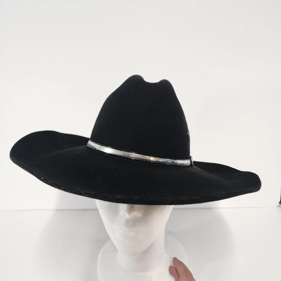 Sombrero de Vaquero Baileys Negro 2X Lana Yuma Foto 2 de 4