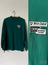 Vintage IBM Computer Long Sleeve XL Shirt