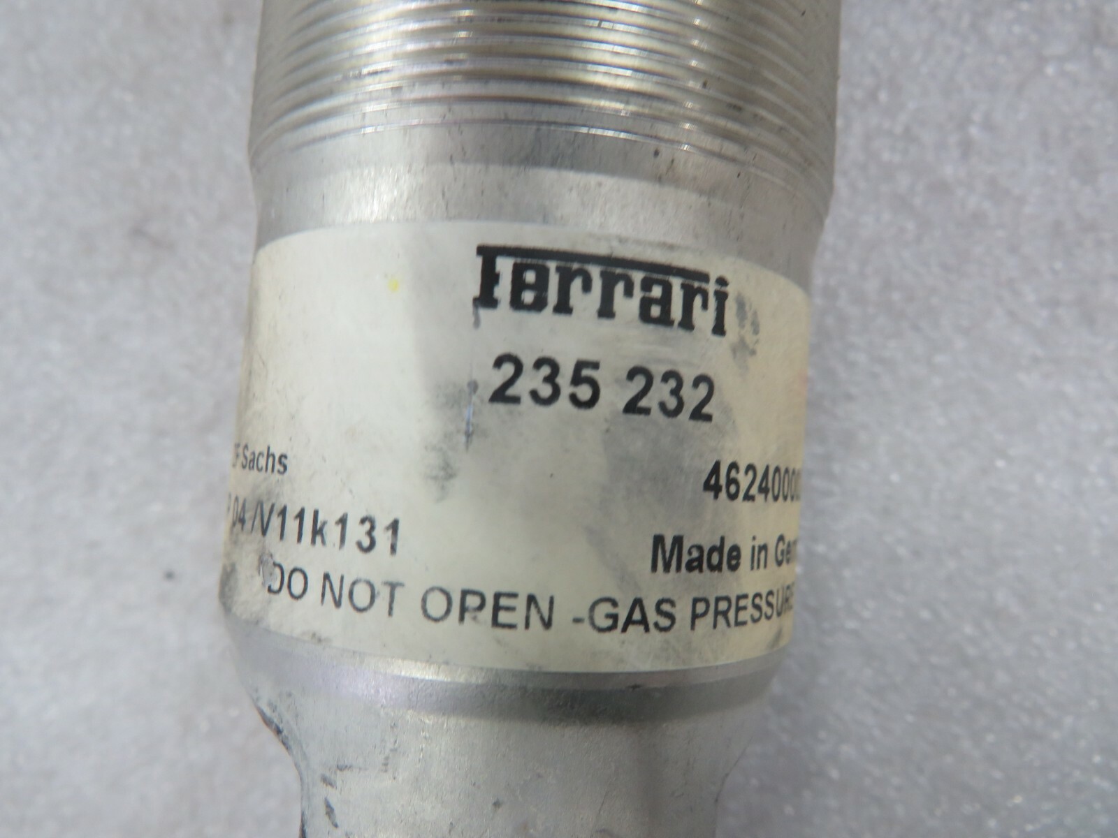 Ferrari F430 Scuderia, Front shock Absorber, Used, P/N 235232