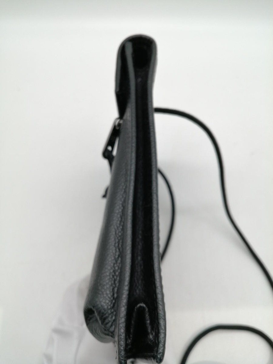 Balenciaga Explorer Small Pouch Black Crinkled -- Preowned Balenciaga Explorer Small Pouch Black Crinkled -- Preowned