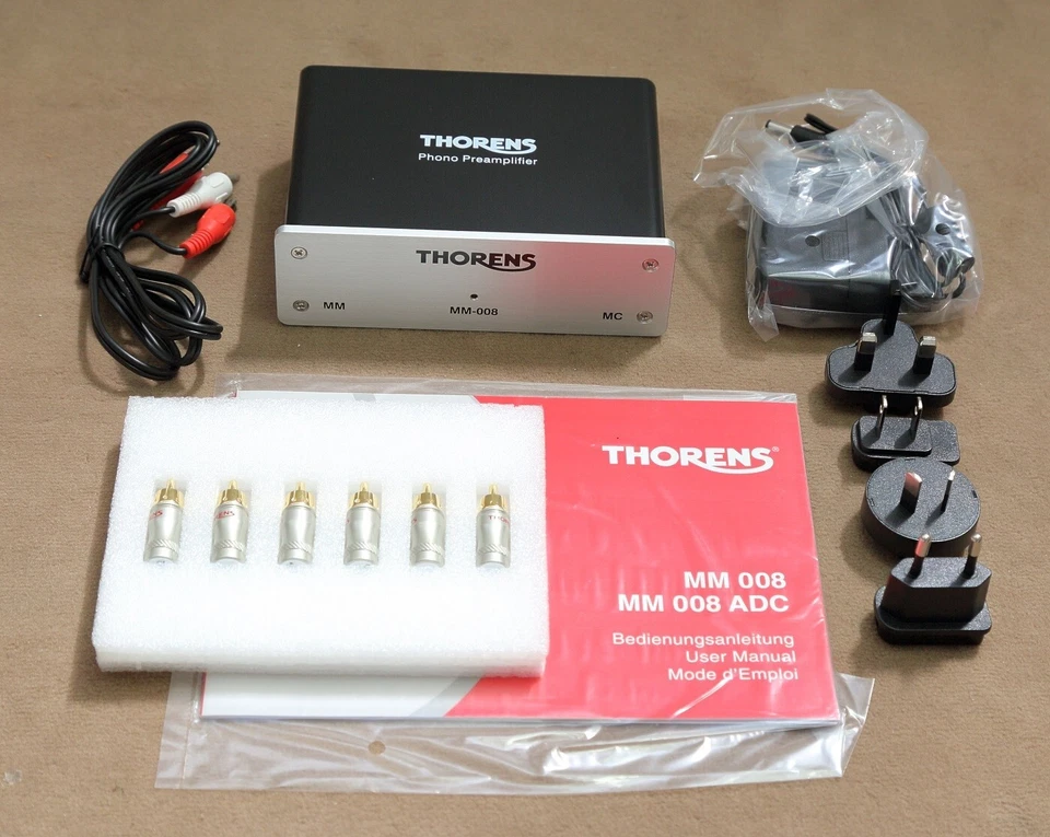 Thorens MM-008 Hochwertiger Phono Vorverstärker für MM & MC-Tonabnehmer - Bild 3 von 3