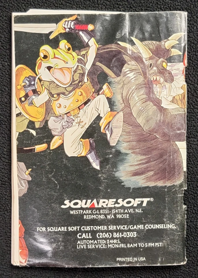 Chrono Trigger (Super Nintendo Entertainment System, 1995) SNES w/ Manual - Image 4 of 4