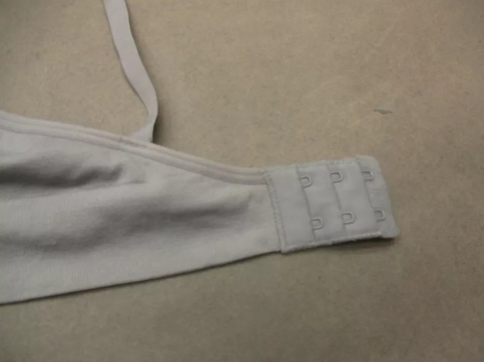 DKNY Size S Womens Gray Lightly Lined Wireless Back Closure Bralette Bra 9E - Image 4 of 4