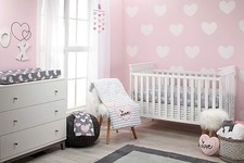 Little Love by NoJo 9 Piece Baby Crib bedding Hugs and Kisses READ DETAILS   