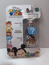 Disney Tsum Tsum Series 4 Peter Pan, Mystery Character  Woody Minifigures