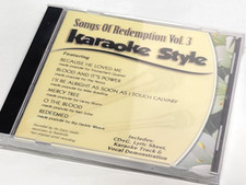 Songs of Redemption Volume 3 Daywind Christian Karaoke Style NEW CD G 6 Songs