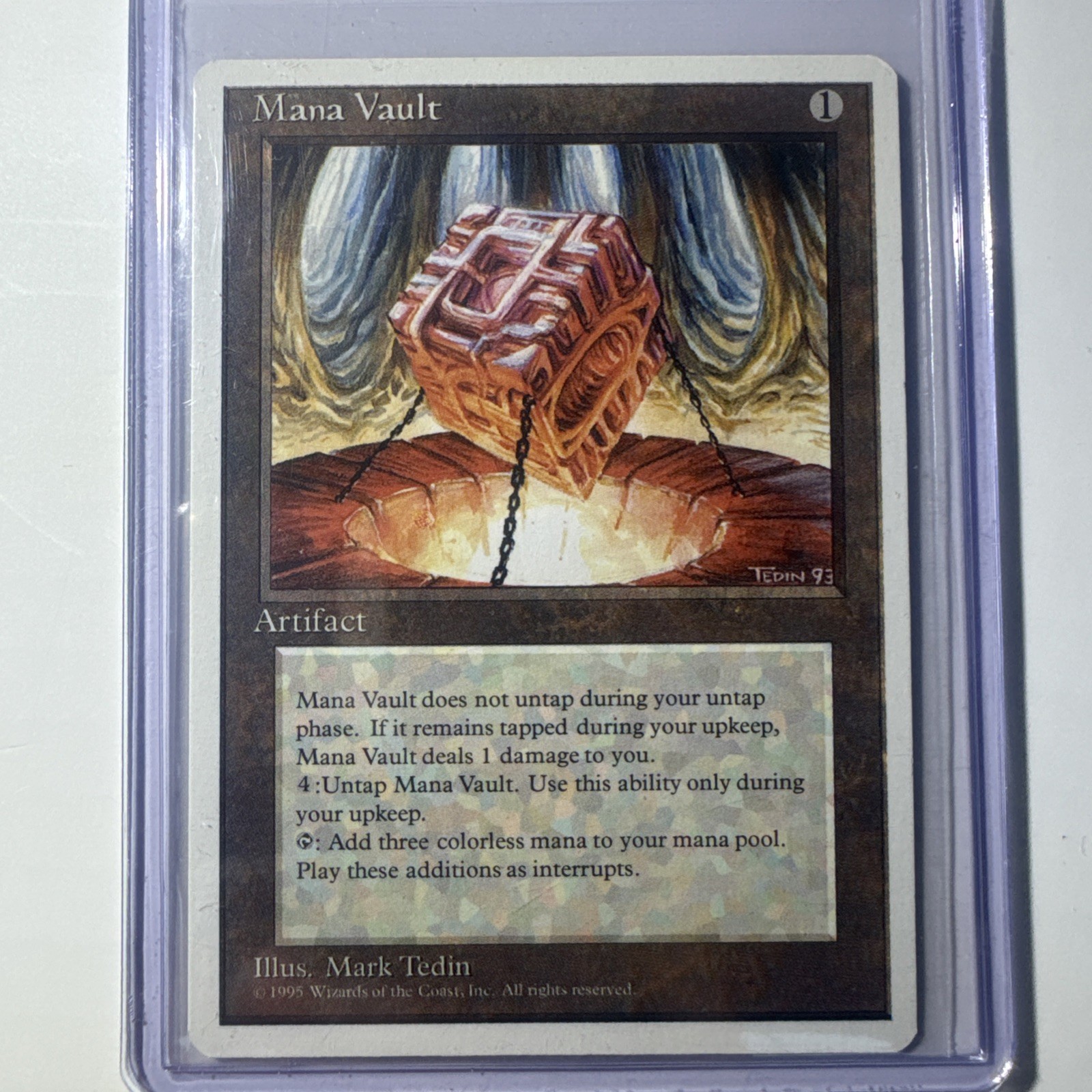 Mana Vault 1995 Fourth Edition Base Price Guide - Sports