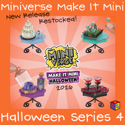 Miniverse Make It Mini HALLOWEEN 2026 Series 4 RESTOCKED | NEW Open | You CHOOSE