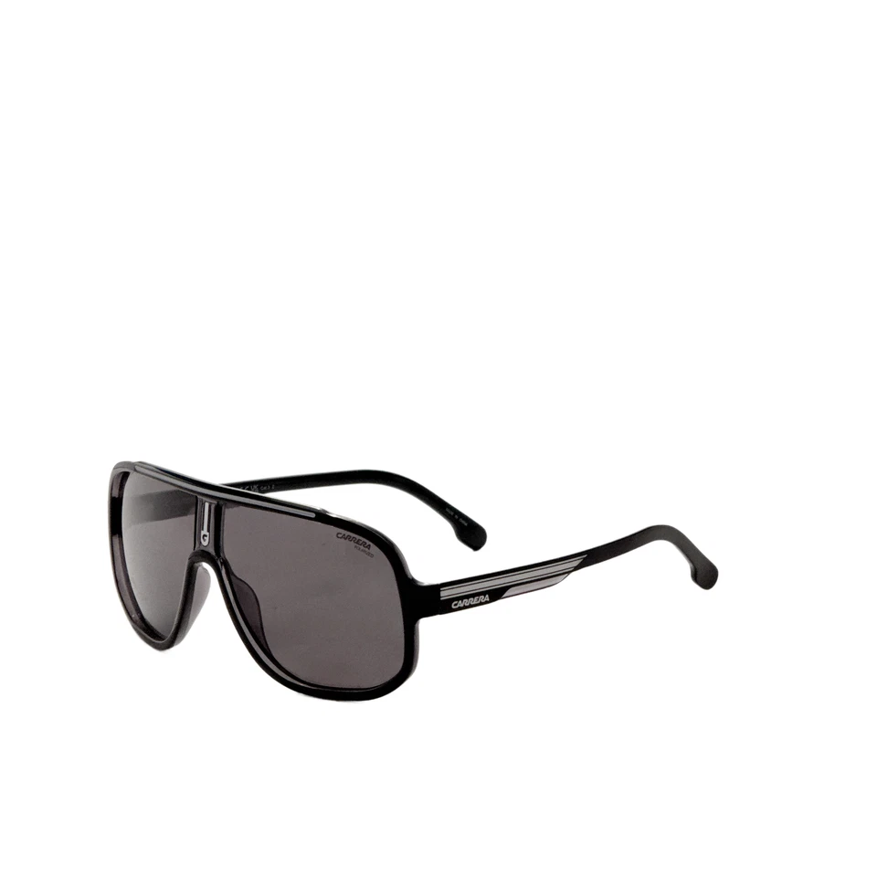 Carrera Men's 63 mm Black Grey Polarized Sunglasses CARRERA1058-S-08A-63